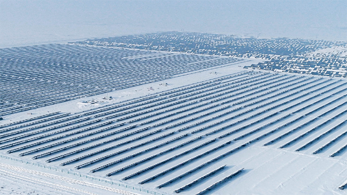 Jimusar, Xinjiang 100MW PV Power Station Project